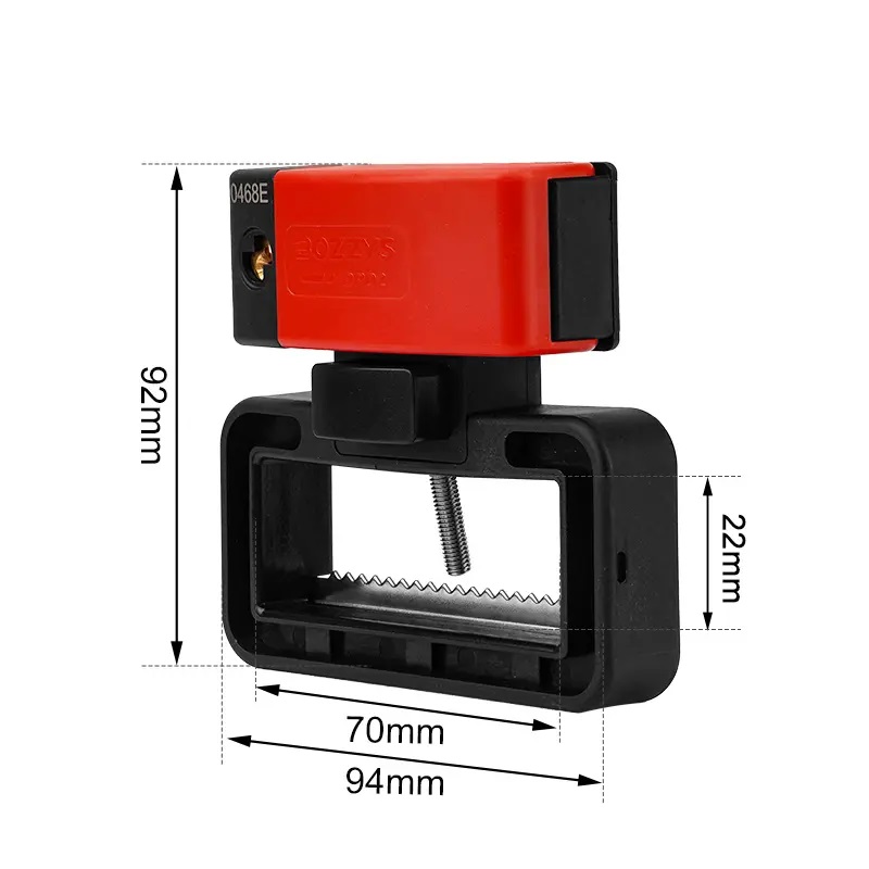 Блокиратор флажковых автоматов 400/600В со встроенным замком DPD2 Блокиратор флажковых автоматов 400/600В со встроенным замком DPD2